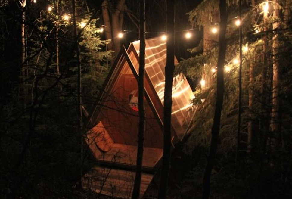 Птичья хижина студии North Представляет собой уютное гнездышко для людей 