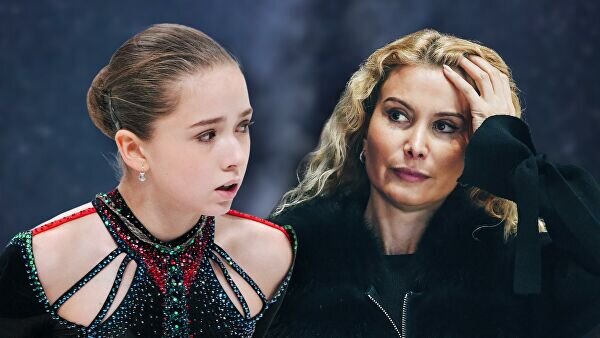    Камила Валиева / Этери Тутберидзе© Иллюстрация РИА Новости . РИА Новости / Александр Вильф, РИА Новости / Владимир Песня