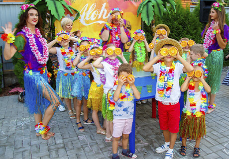 Гавайская вечеринка - лето в любое время года!