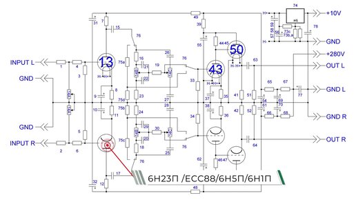 Схема TPA3116D2 — универсальный чип с прекрасным звуком H