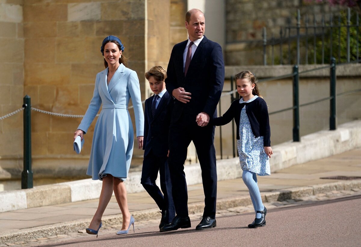 Принц Уильям и Кейт дети 2022