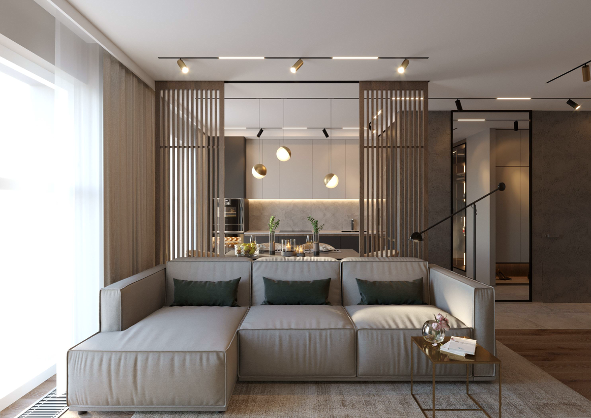 Один из наших объектов - ЖК Декарт, квартира 57 м2