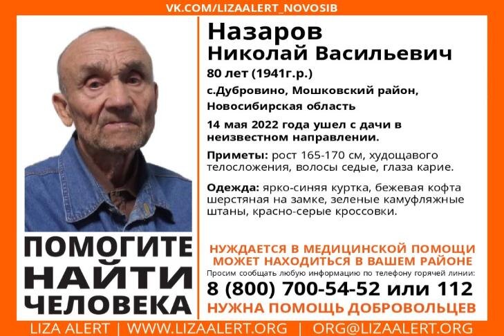    Фото: Лиза Алерт Новосибирск
