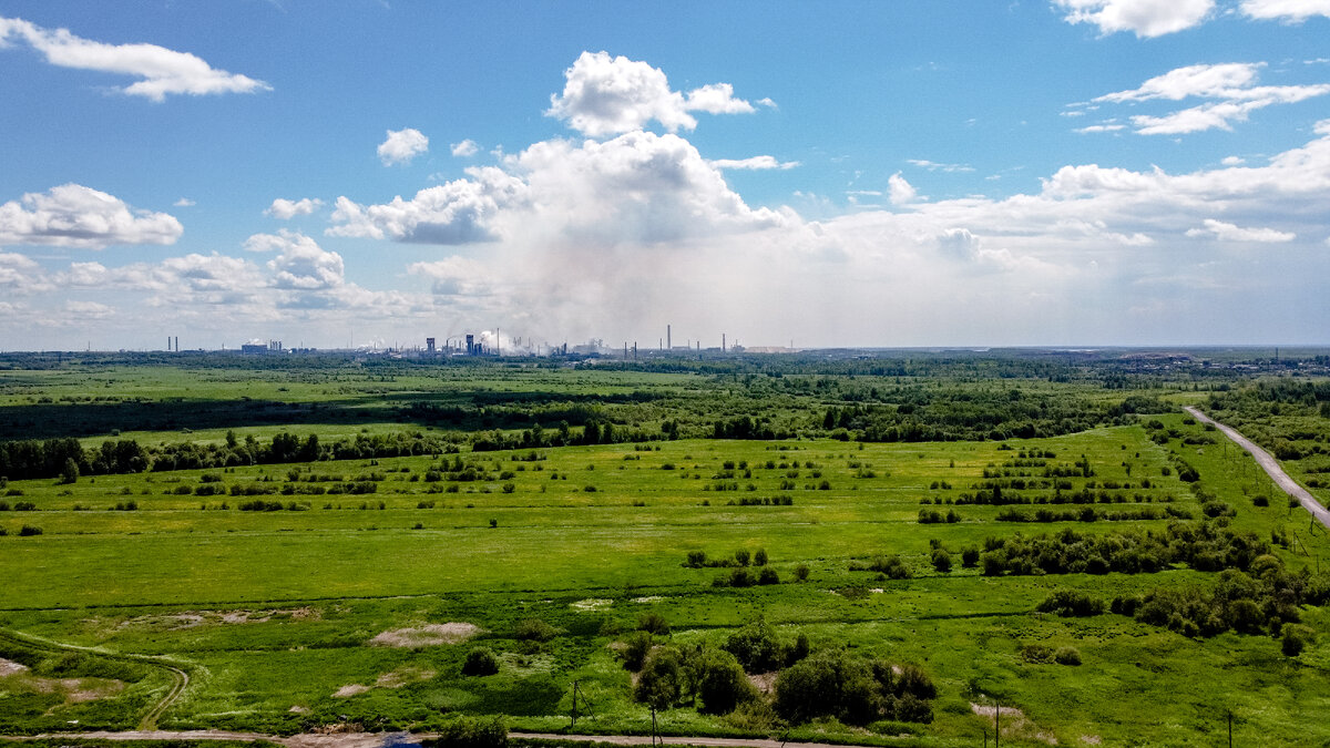 Масштаб завода Северсталь в Череповце (фото автора)