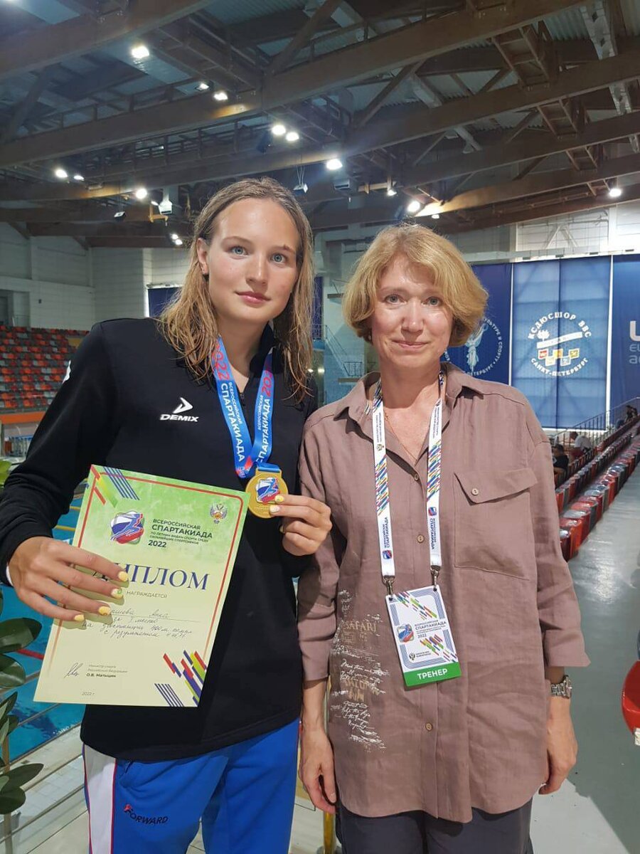 Анна Чернышева пловец