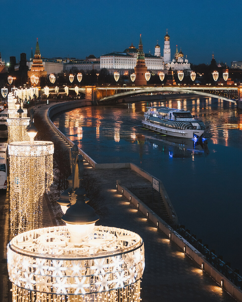 Новогодняя Москва