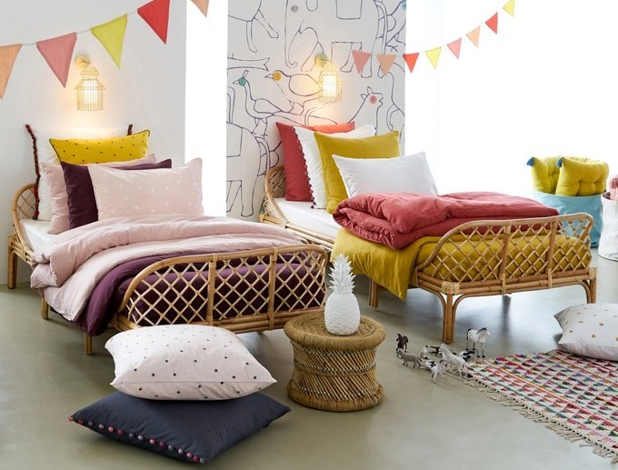 Кроватка детская из ротанга «Katsuki». 41899 руб