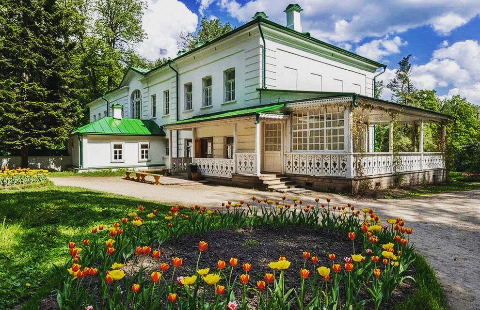 Картинка ясная поляна толстого