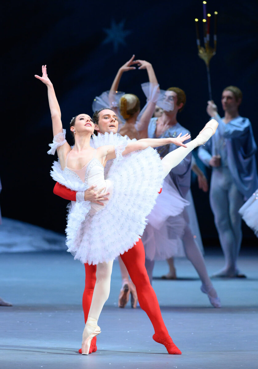 В «Щелкунчике» с Вячеславом Лопатиным