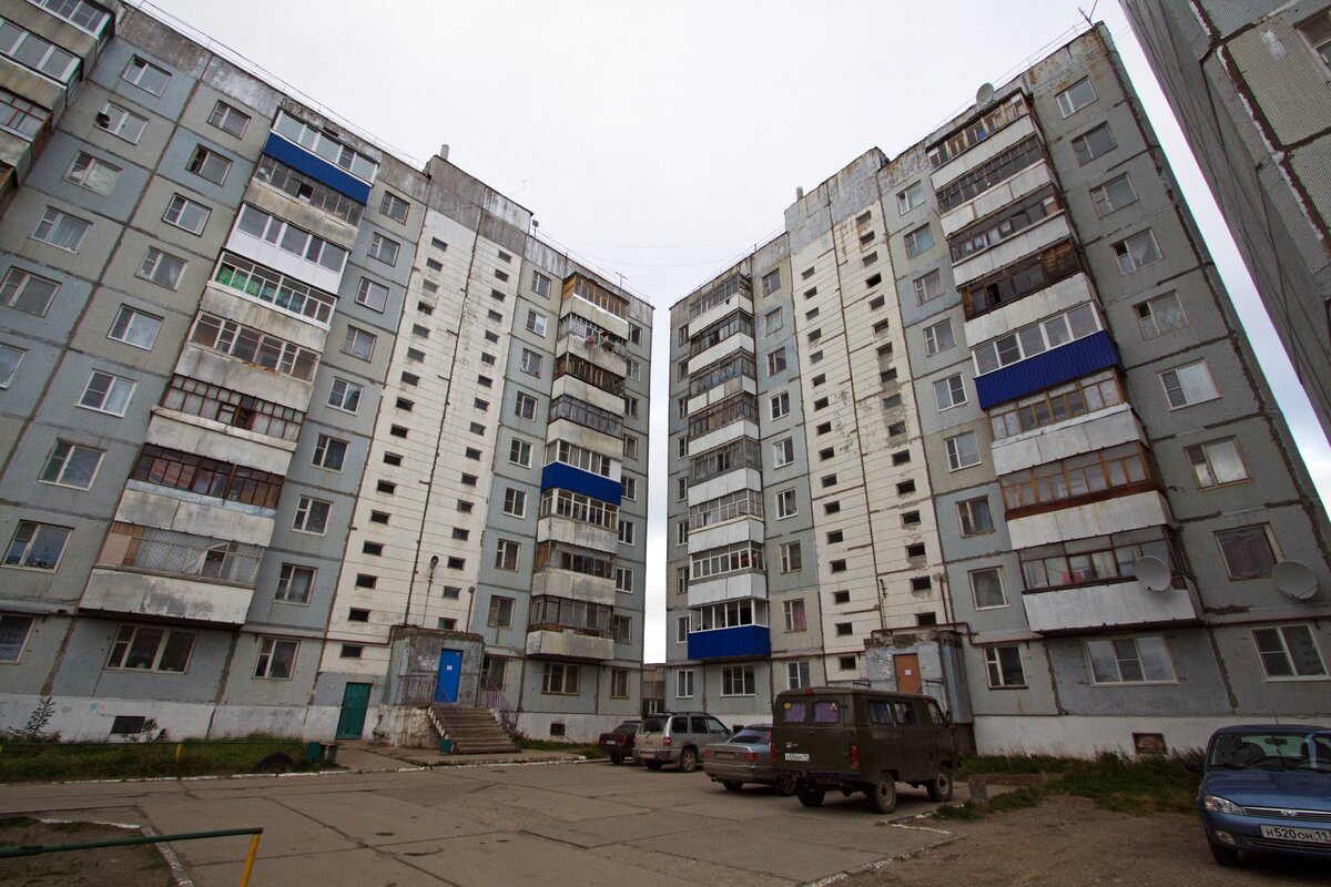Девятиэтажек в Печоре немного, но они есть!