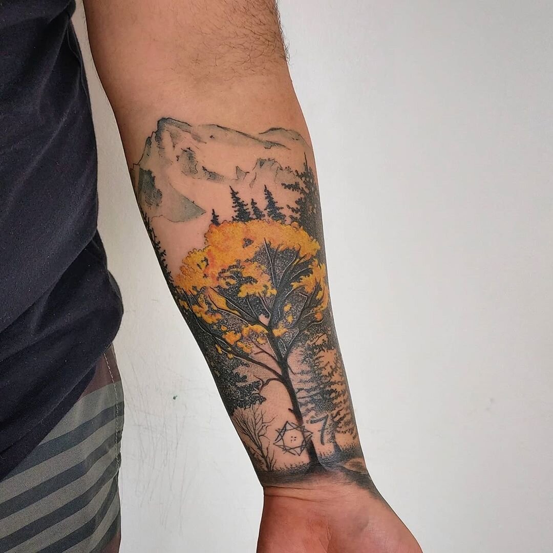 Tattoo nature / Природа