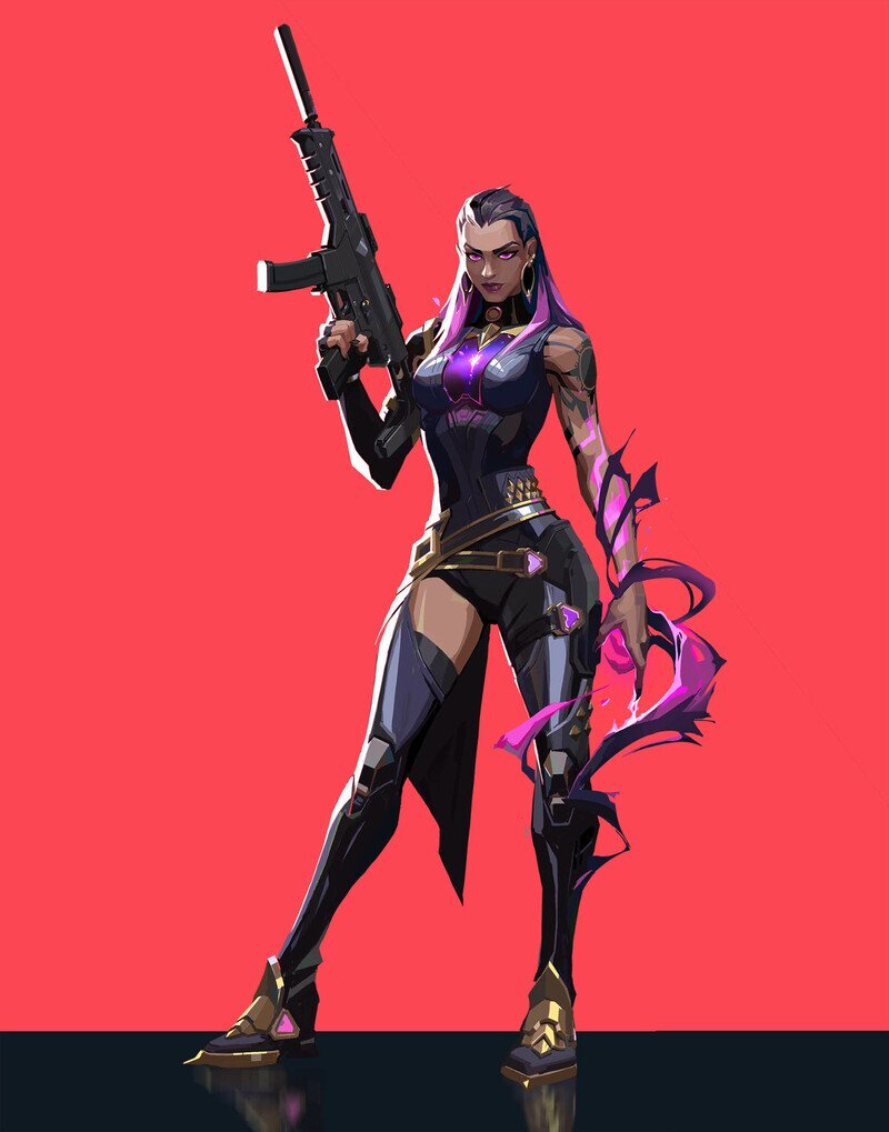 Новый герой Reyna.