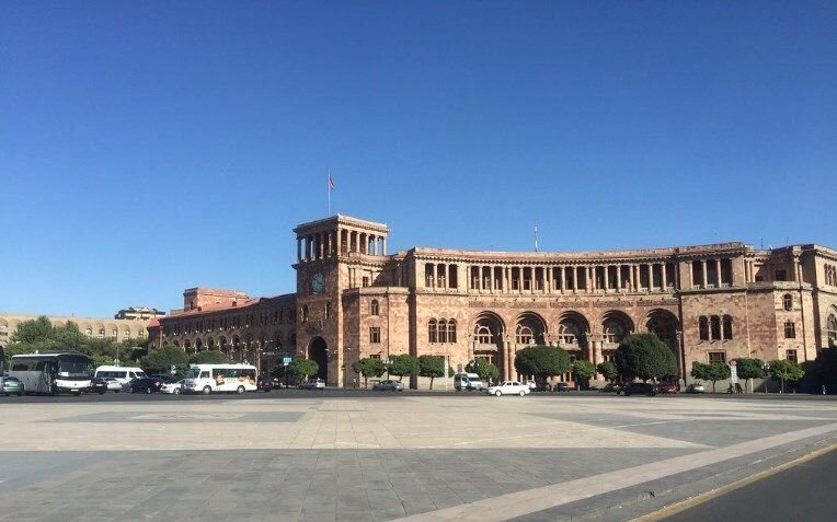 Площадь Республики в Ереване. Армения