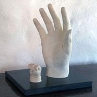 Как изготовить 3D-слепок рук из гипса?