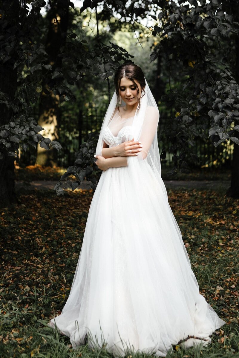 Лесная свадьба: лучшие варианты образа невесты