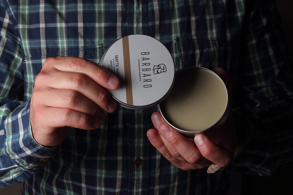 На фото глина Barbaro 100 gr