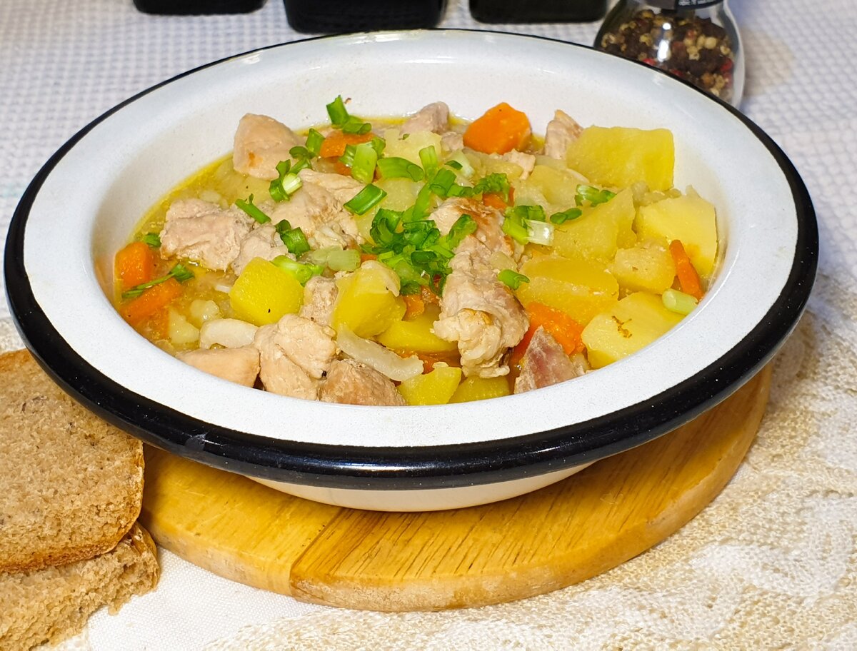 Тушеная картошка