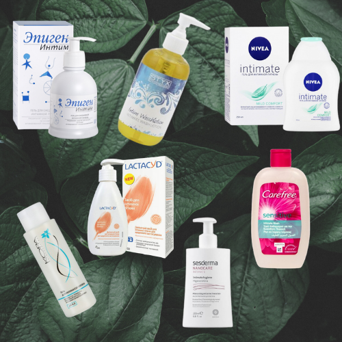 Гели для интимной гигиены