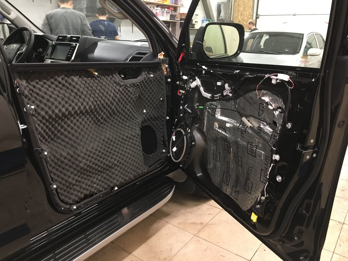 Установка шумки