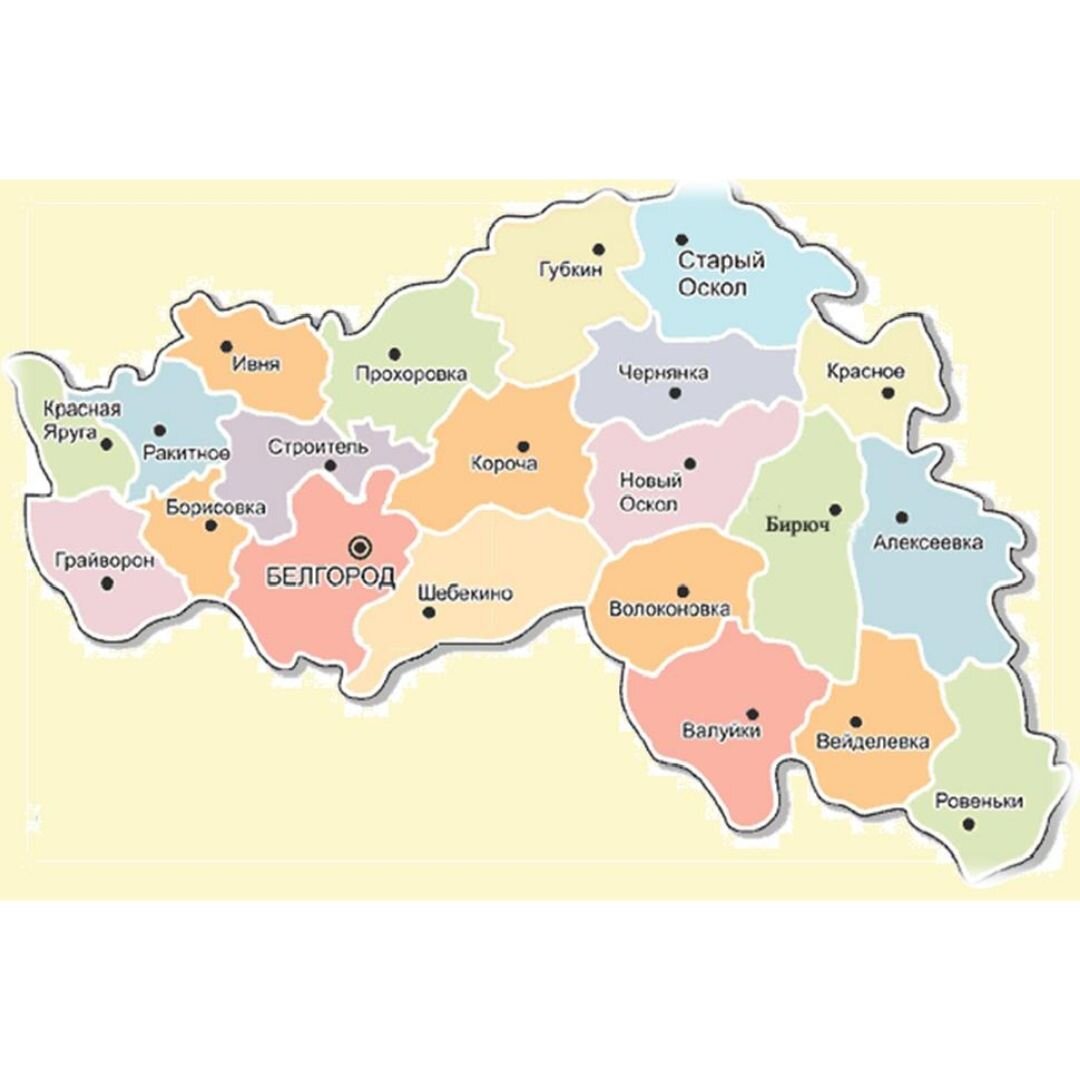 Старый оскол грайворон карта