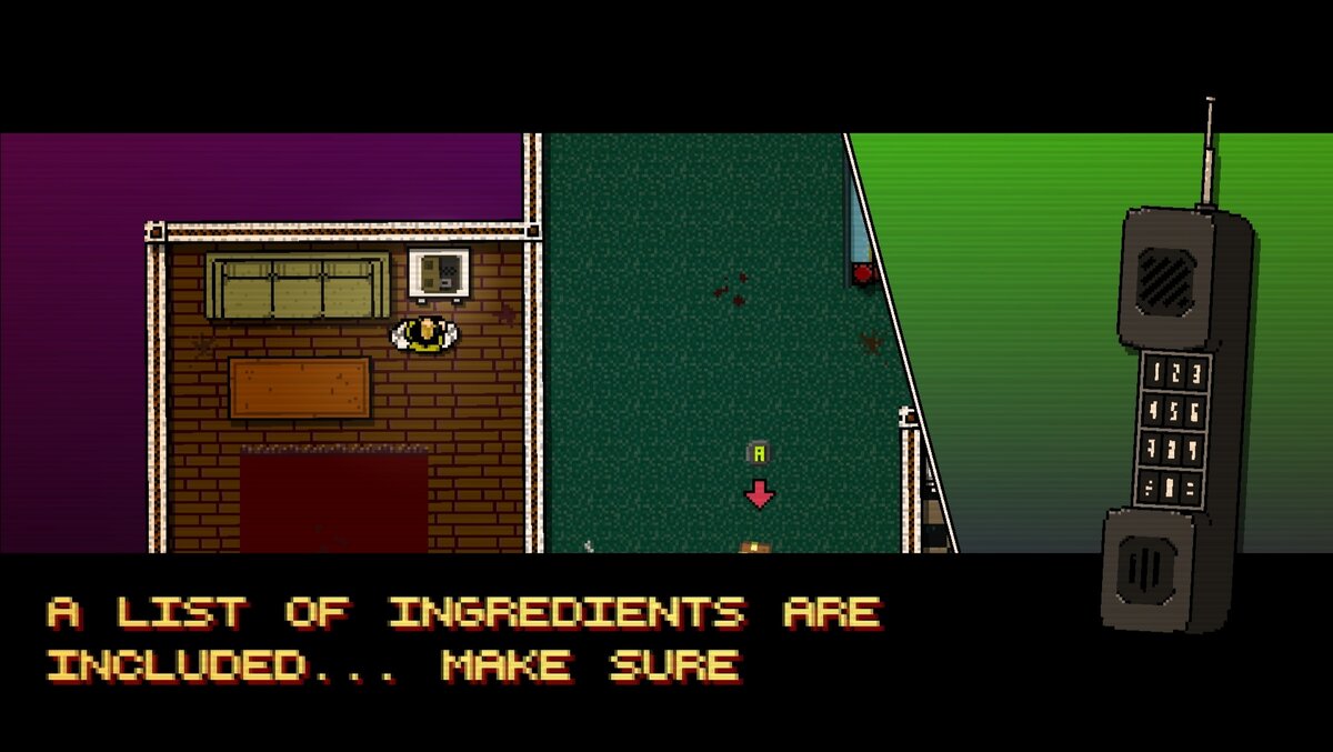 Интро перед первым уровнем игры