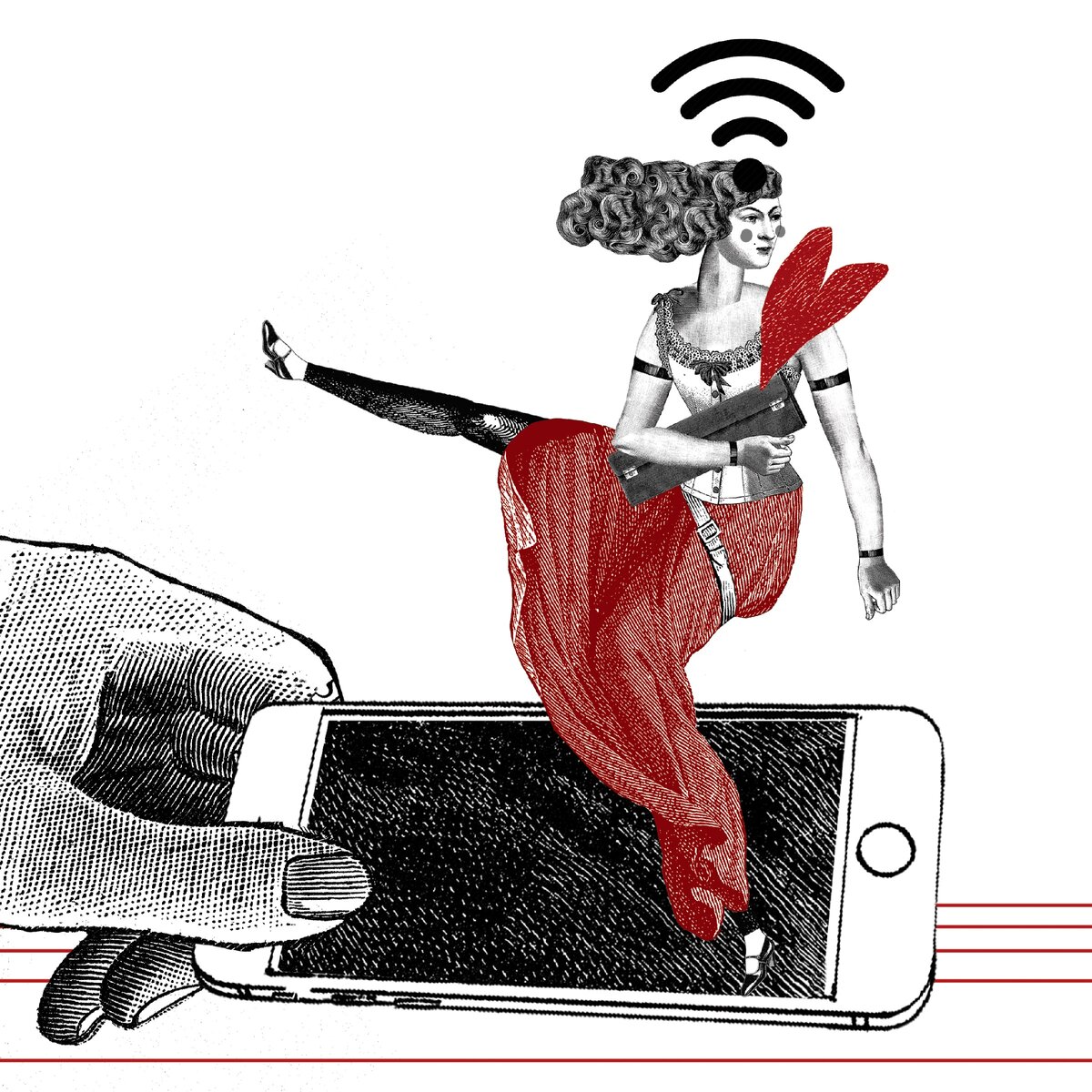 В среднем за день мы проверяем телефон 110 раз