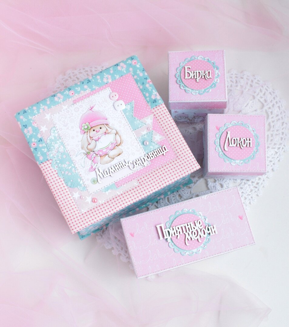 Шкатулка для девочки в стиле "Зайка Ми". Подробности в галерее. Фото предоставлено автором работ - А.Андреевской