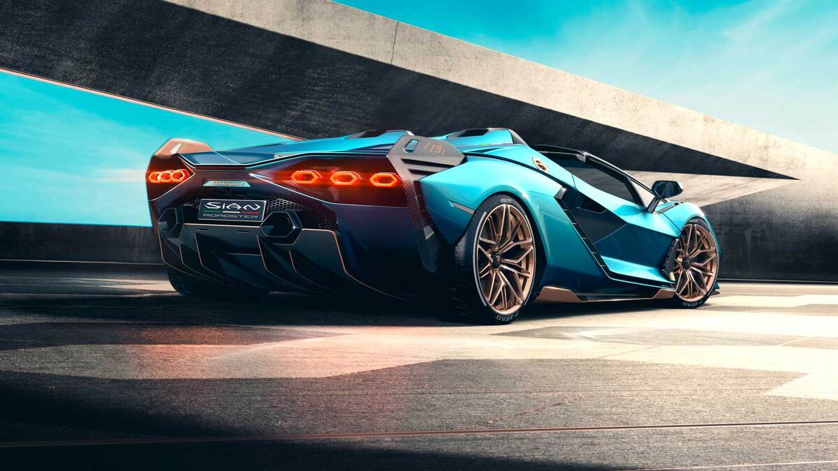Lamborghini Sian Roadster