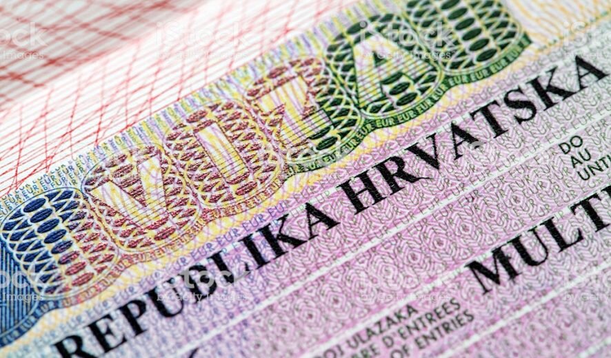 Хорватская виза.