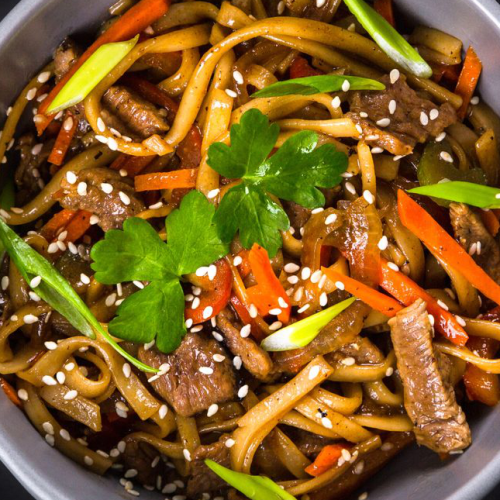 5 самых вкусных рецептов лапши в сковороде wok