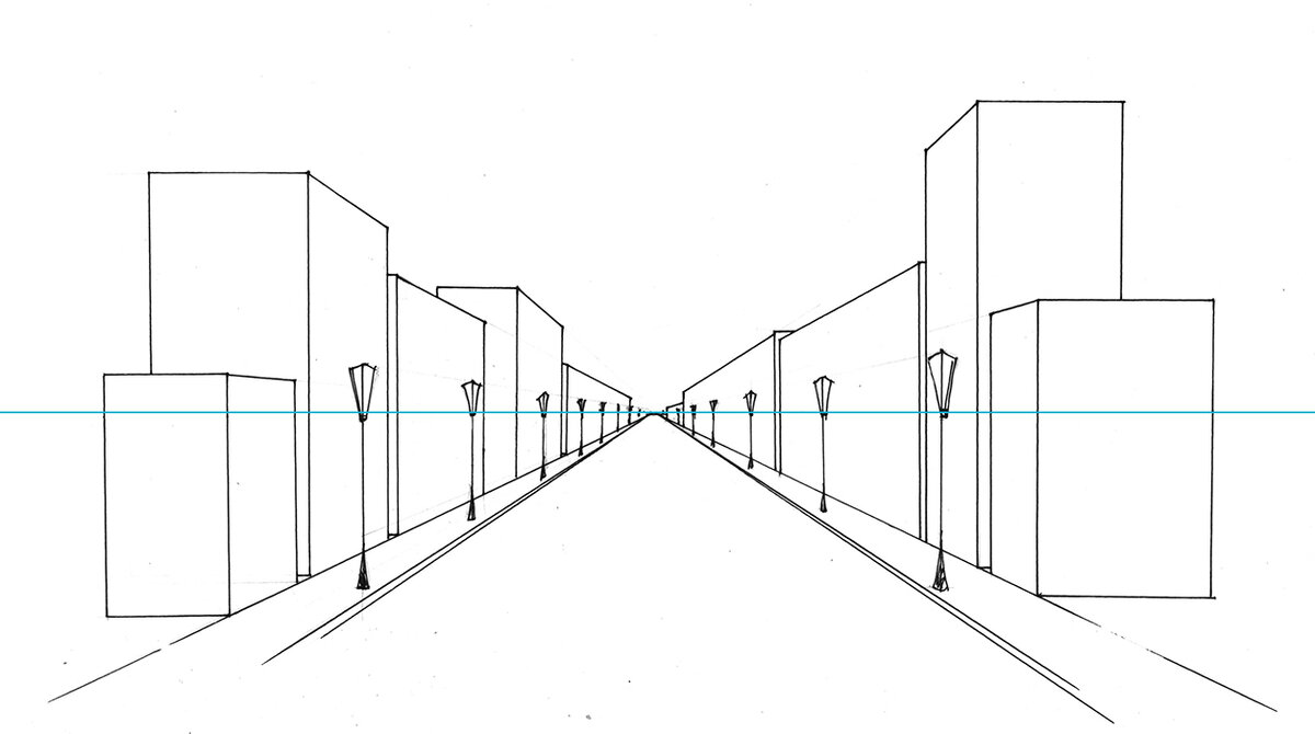 Основы перспективы в рисунке