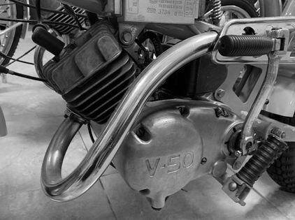 Такой мотор использовали в детском классе "Пионер"