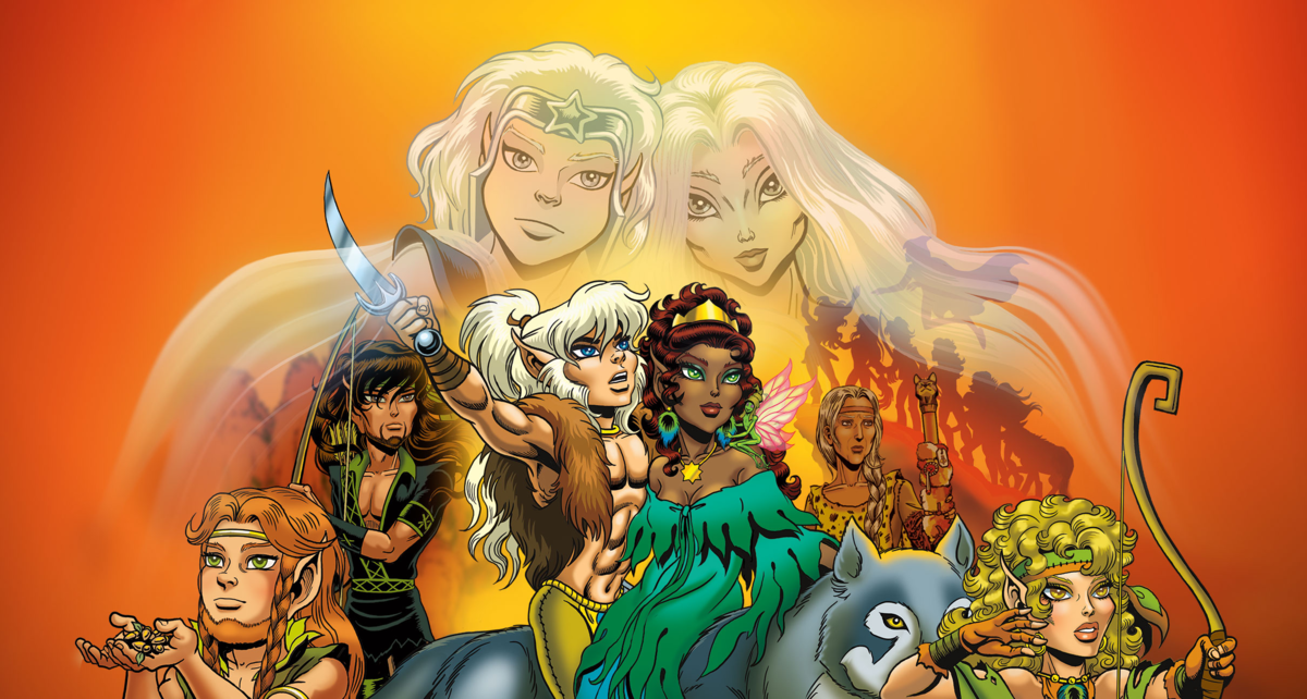 Комиксы про эльфов. Elfquest Звездочет. Elfquest комикс. Сага о лесных всадниках арт.