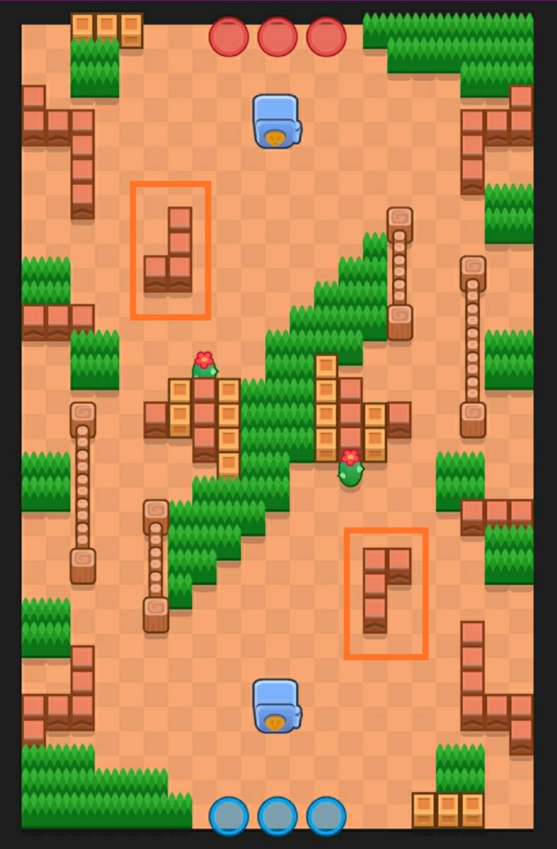 Чаще всего сюда бегут метатели и играют в догонялки с теми, кто защищает сейф 