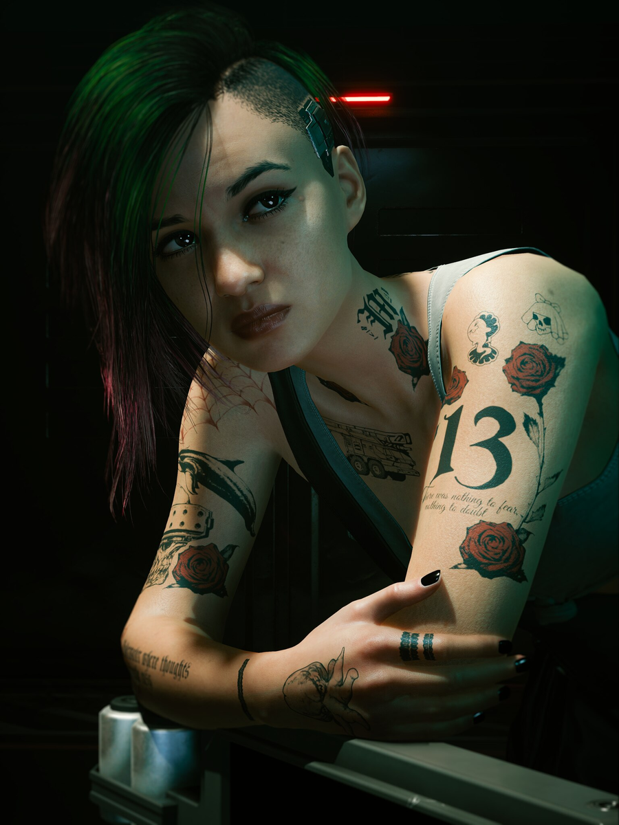 Игровой скриншот Cyberpunk 2077 