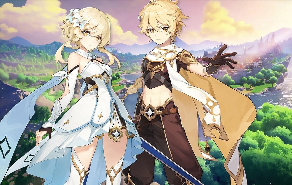 Главный герой игры Геншин Импакт