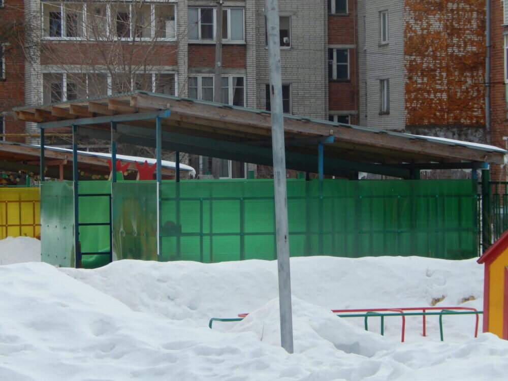 Обзор беседок в детских садах Владимира