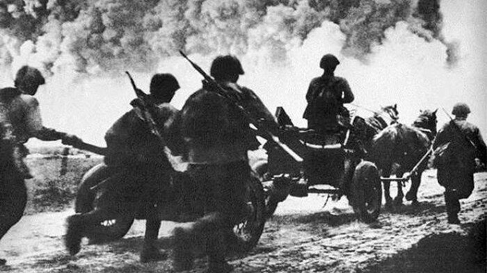 Фотография сделанная в годы ВОВ. 