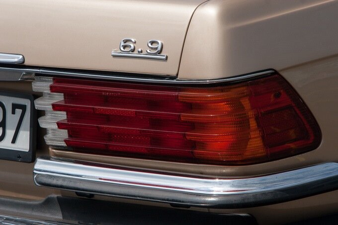 Чумовой Mercedes-Benz 450 SEL 6.9! (W116), 1979 год.