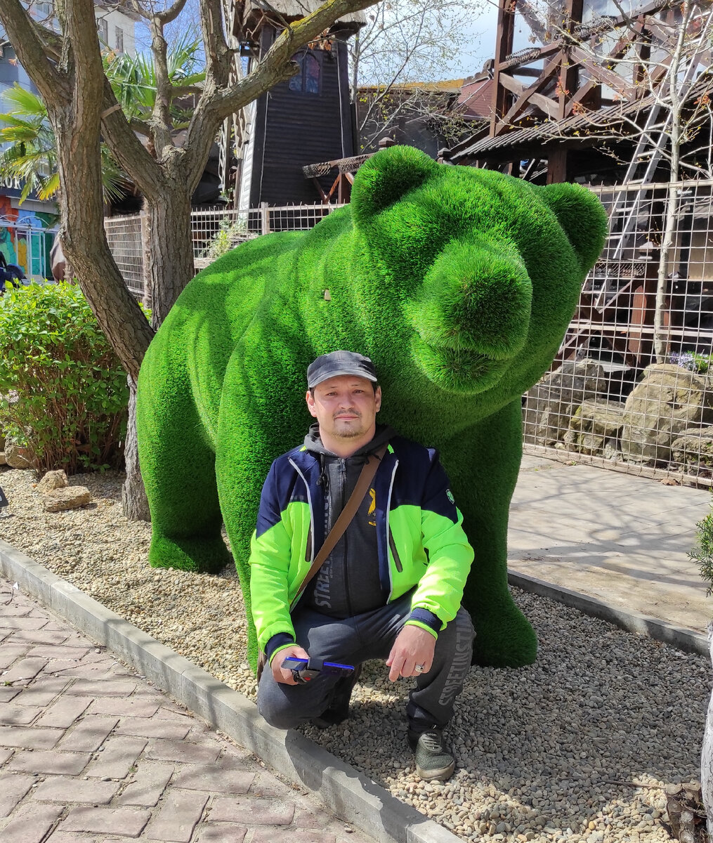 Снимаю видео о парке "Паралия" в курортном поселке Витязево