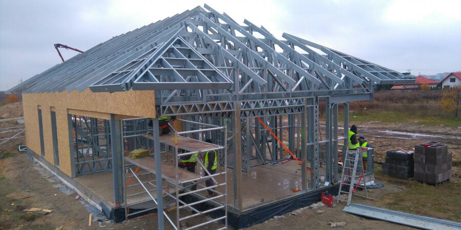 Дом из металлоконструкций
