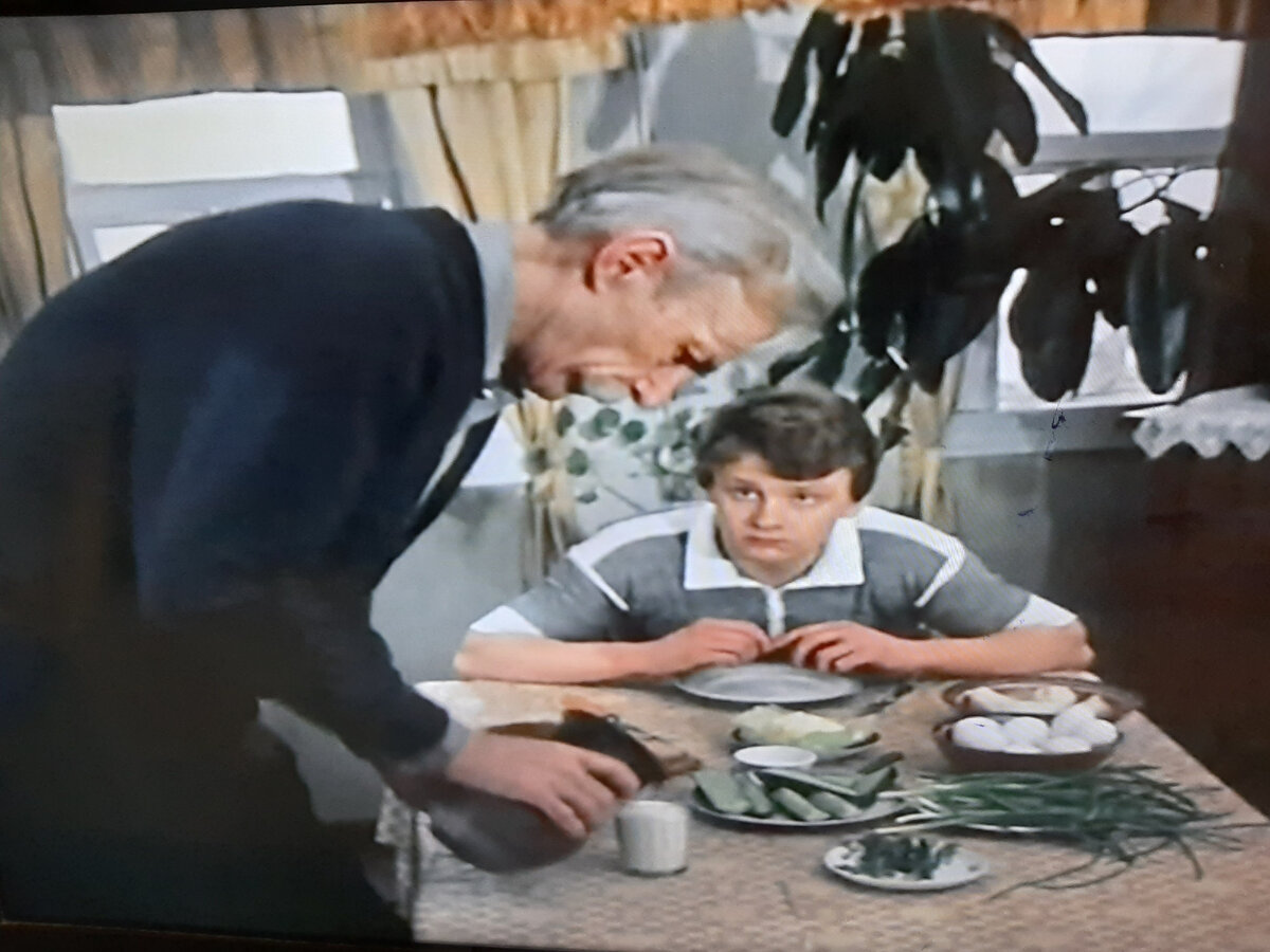 Сергей приехал к дедушке в деревню