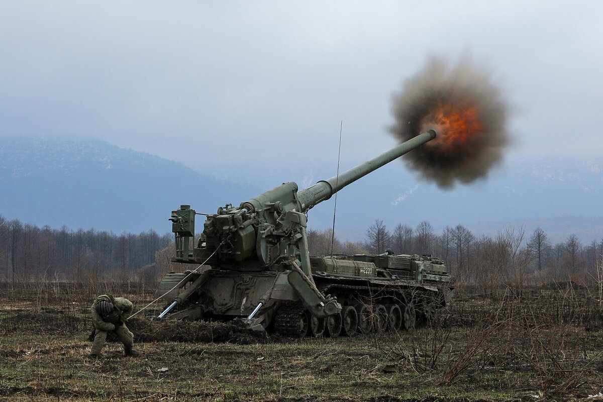 Самый крупный артиллерийский калибр – 203 мм. На что способна российская  суперпушка "Малка"⁠⁠? | ПАТРИОТ | Дзен