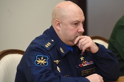    Главнокомандующий Воздушно-космическими силами РФ генерал-полковник Сергей Суровикин на совещании по вопросам военной авиации ©Сергей Мамонтов РИА Новости