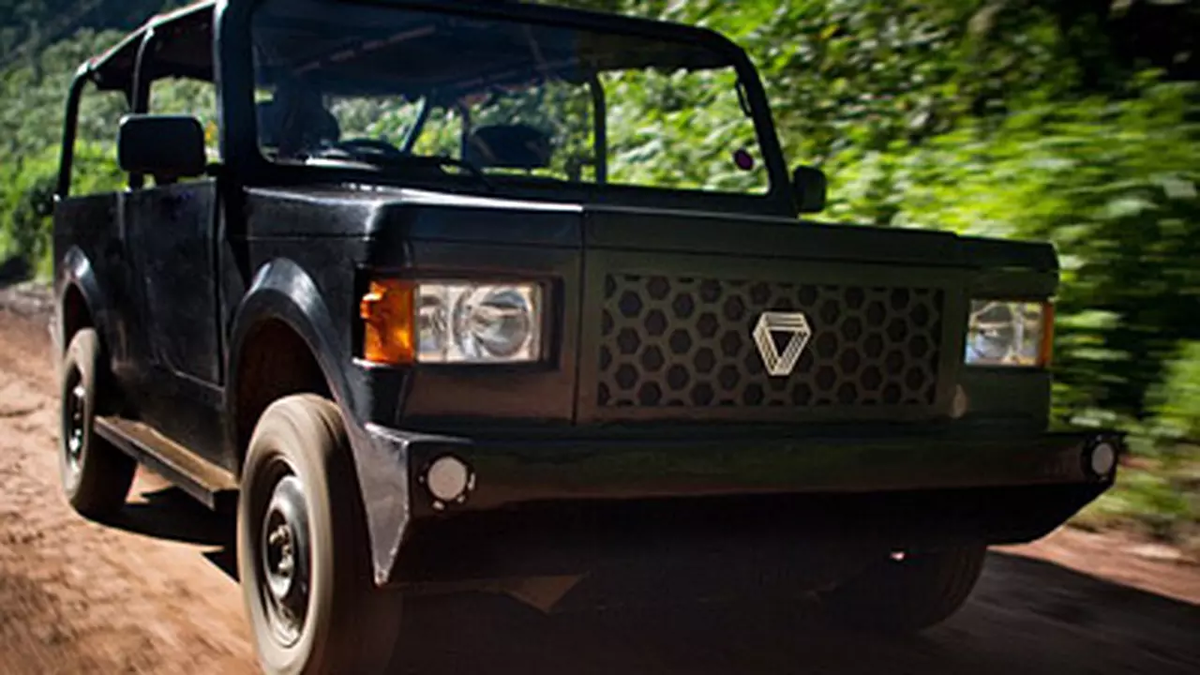 Одна из первых разработок Mobius – внедорожник стоимостью около 600 тыс. рублей в переводе по валютному курсу 