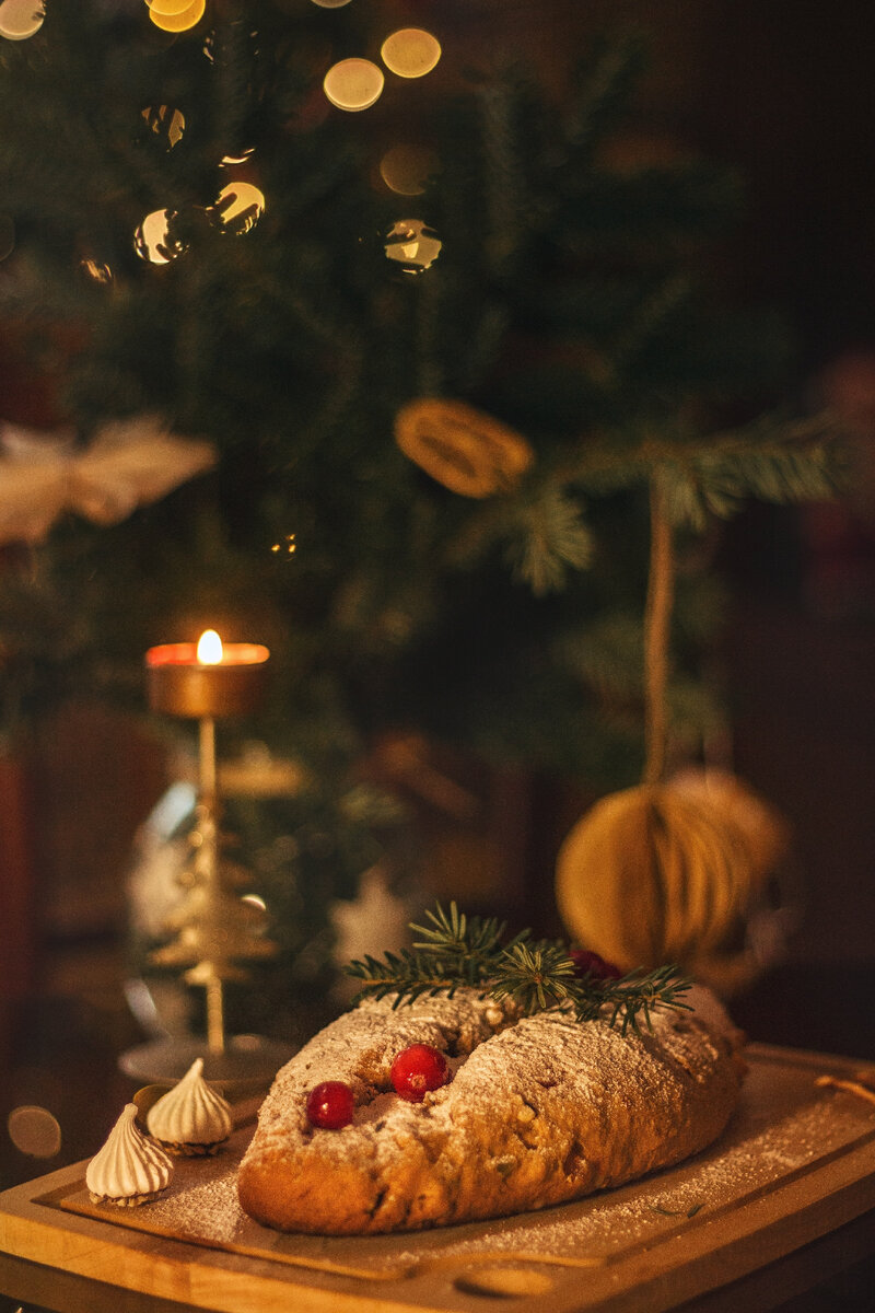 Рождественский штоллен