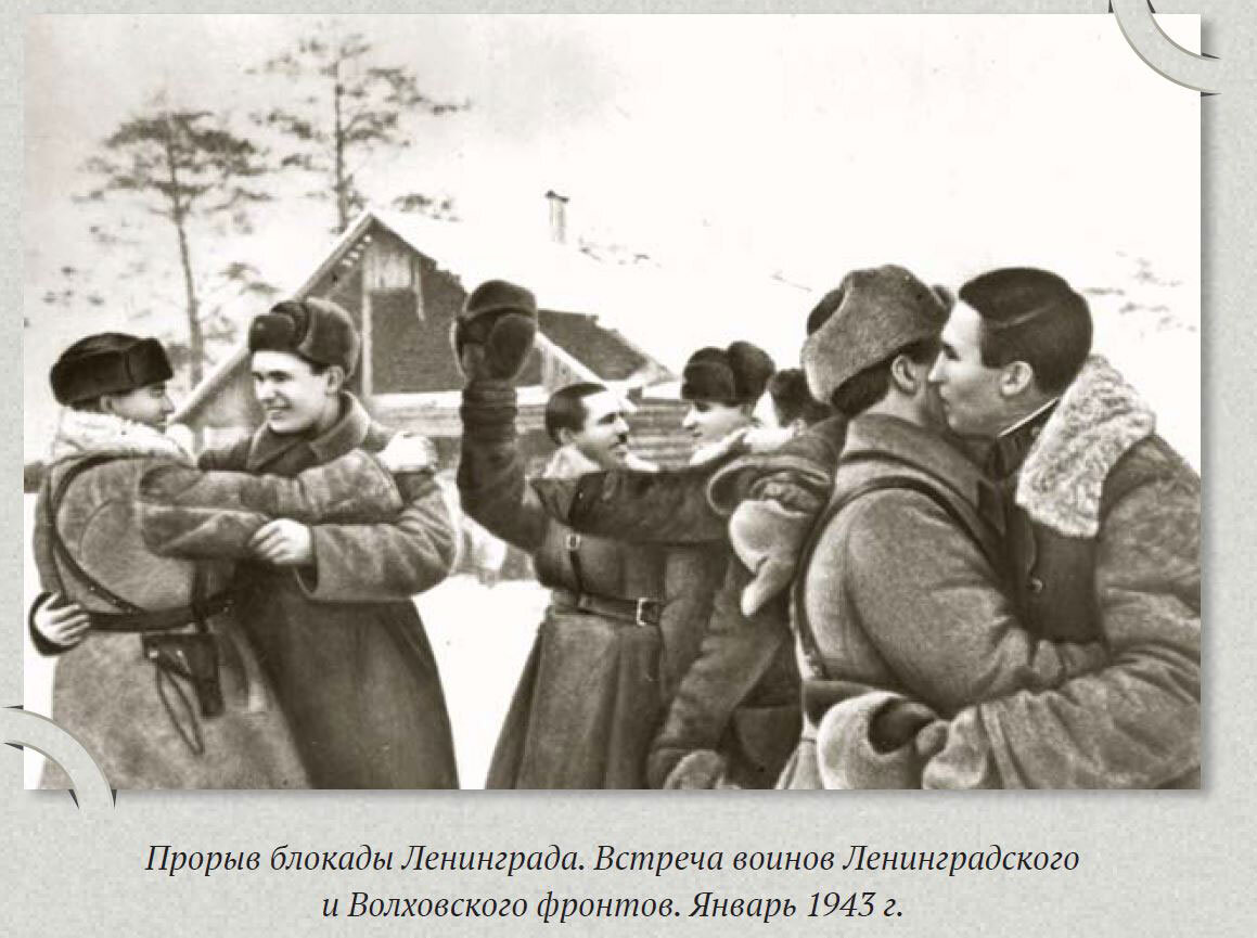 Прорыв блокады Ленинграда 18 января 1943 года