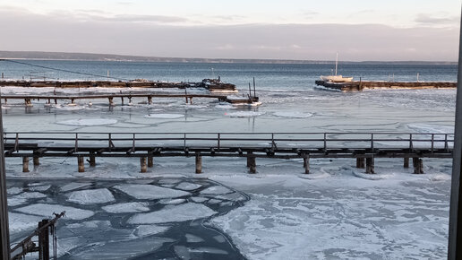 Онега во льду