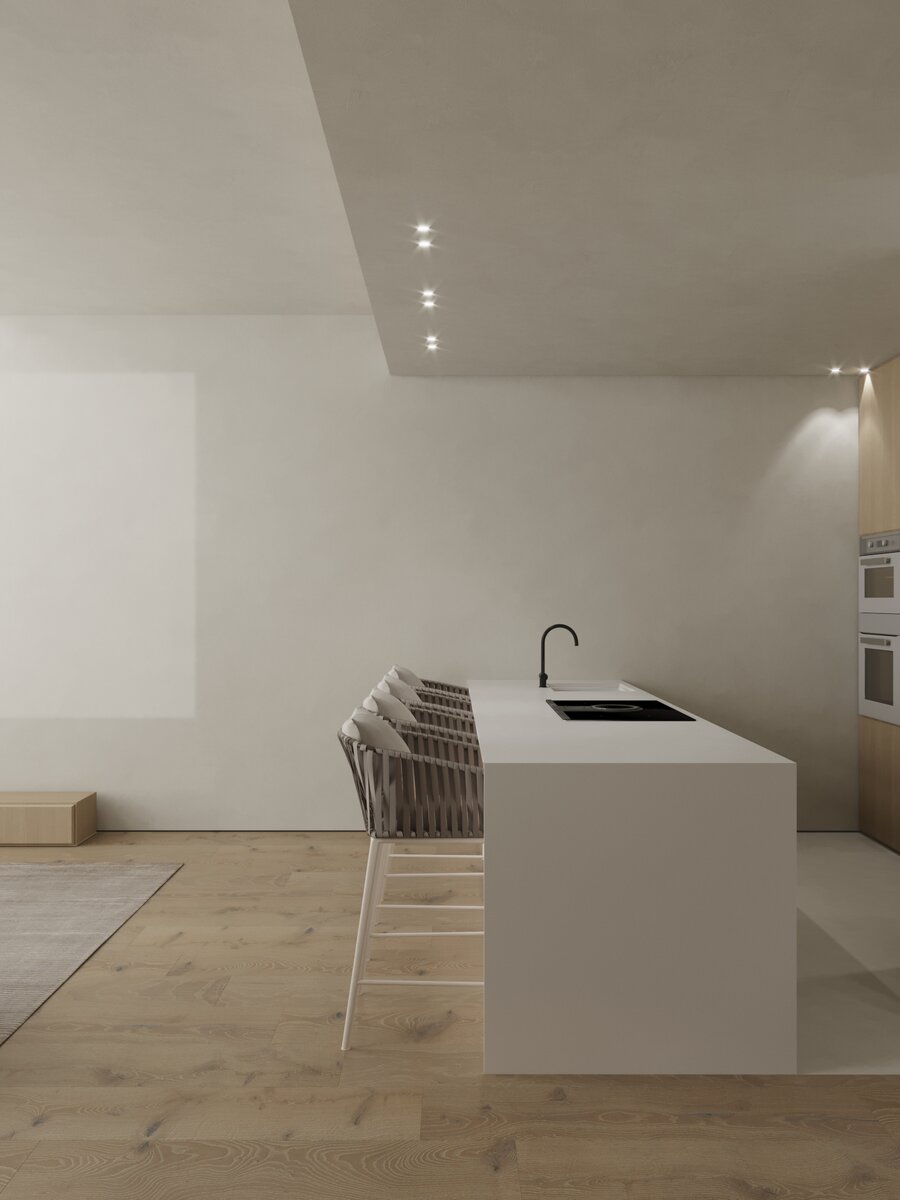 Двухэтажная квартира в Дубае площадью 150 м2.