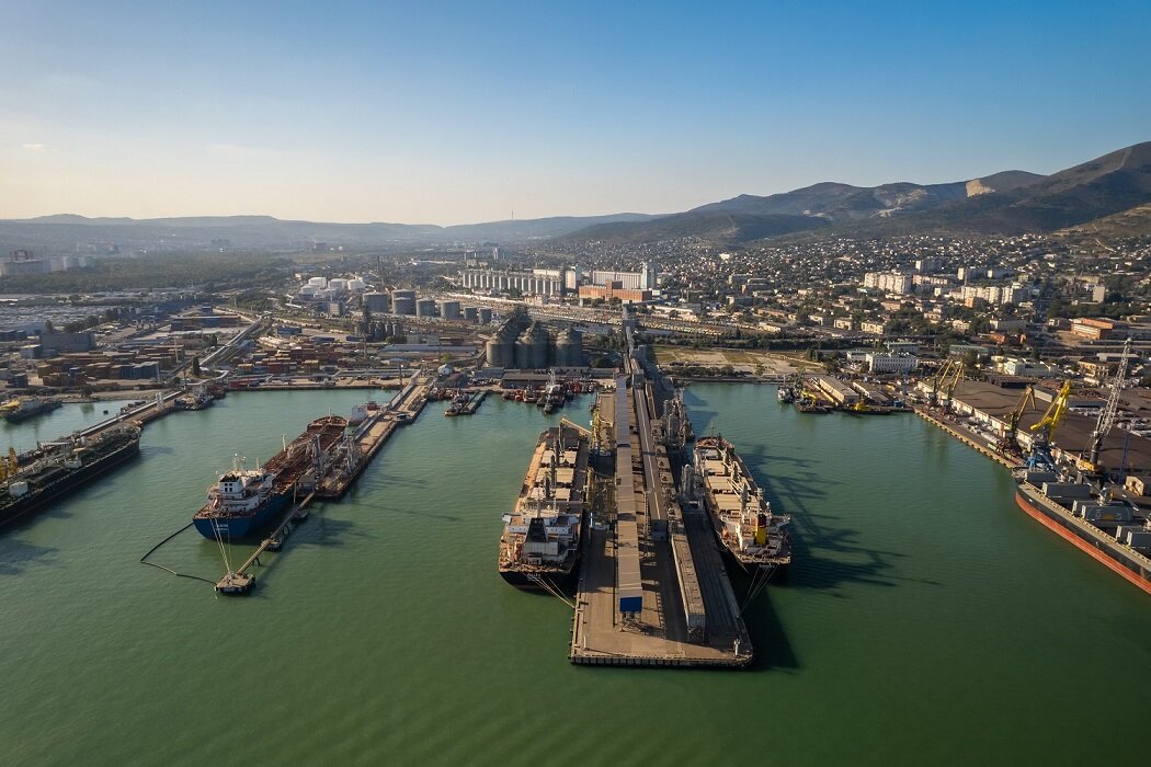  Фото: Новороссийский зерновой терминал